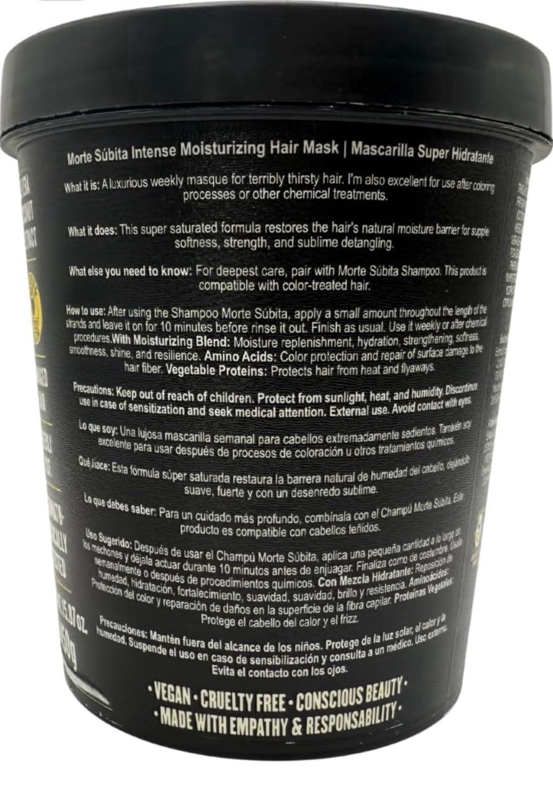 Morte Subita Repair Hydrating Hair Mask 450g – Lola Cosmetics