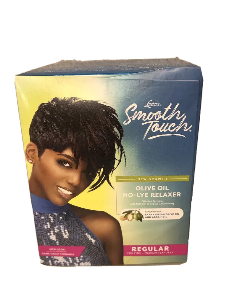 Luster’s Pink Smooth Touch Extra Virgin Olive Oil No-Lye Relaxer High Sheen 853
