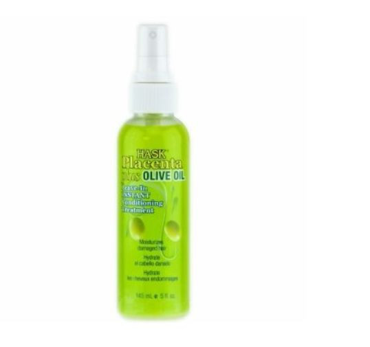 Hask Placenta Plus Olive Oil Leave-In Instant Conditioning Treatment 5oz