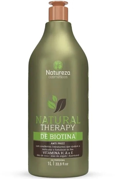 Natural Therapy De Biotin – Natureza Cosméticos, 2 Active Antifrizz Kit 2x1L