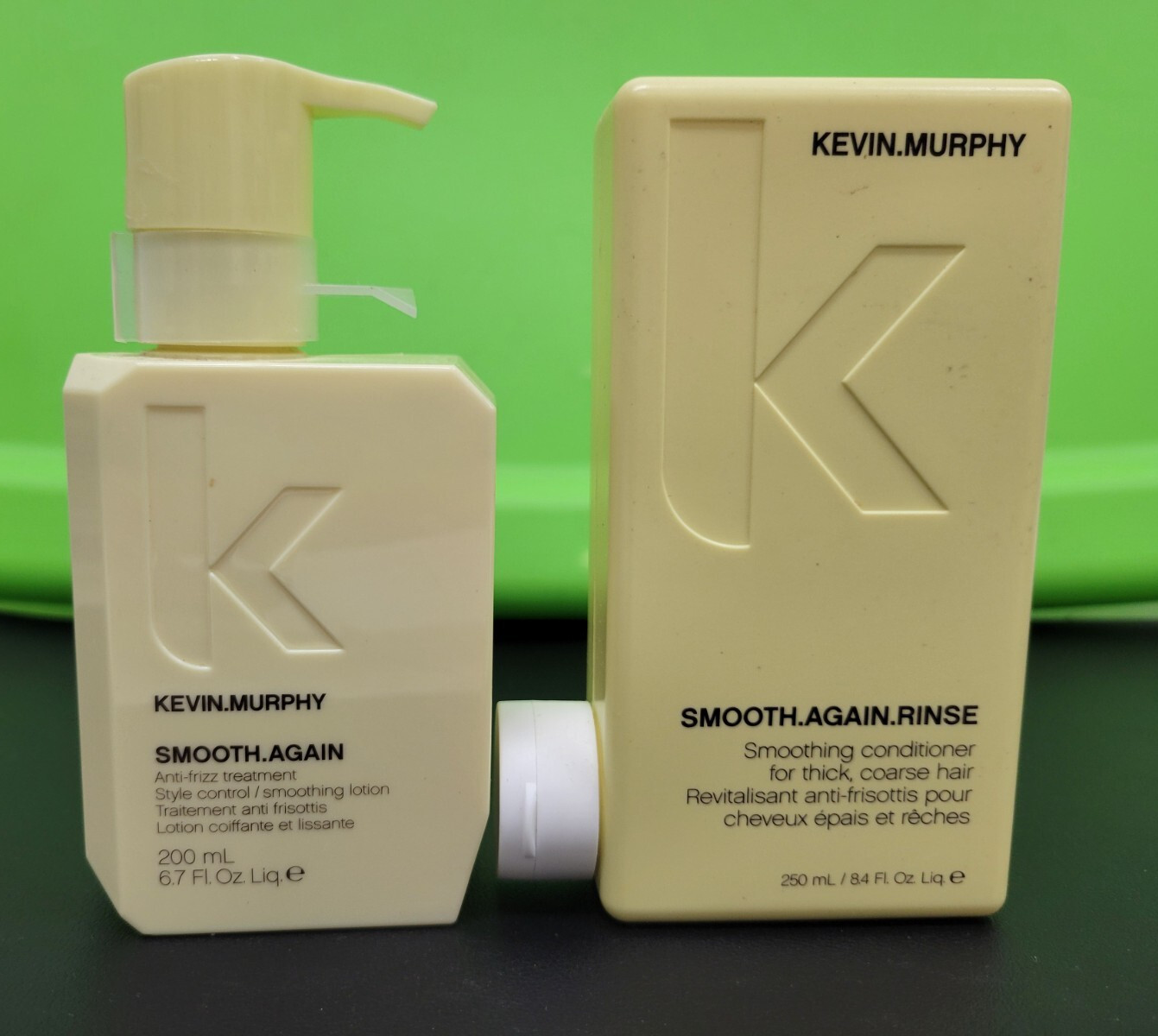 Kevin Murphy Smooth Again Anti-Frizz 6.7 oz. And Smooth Again Rinse 8.4 oz.