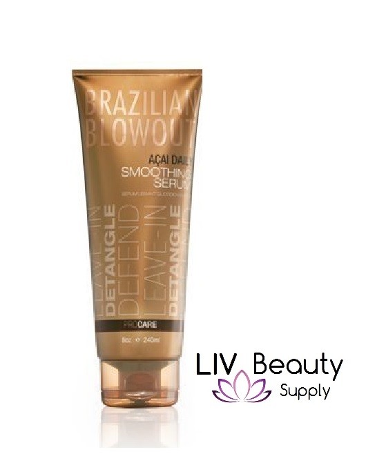 Brazilian Blowout Daily Smoothing Serum, 8 Ounce -LICENSED SELLER