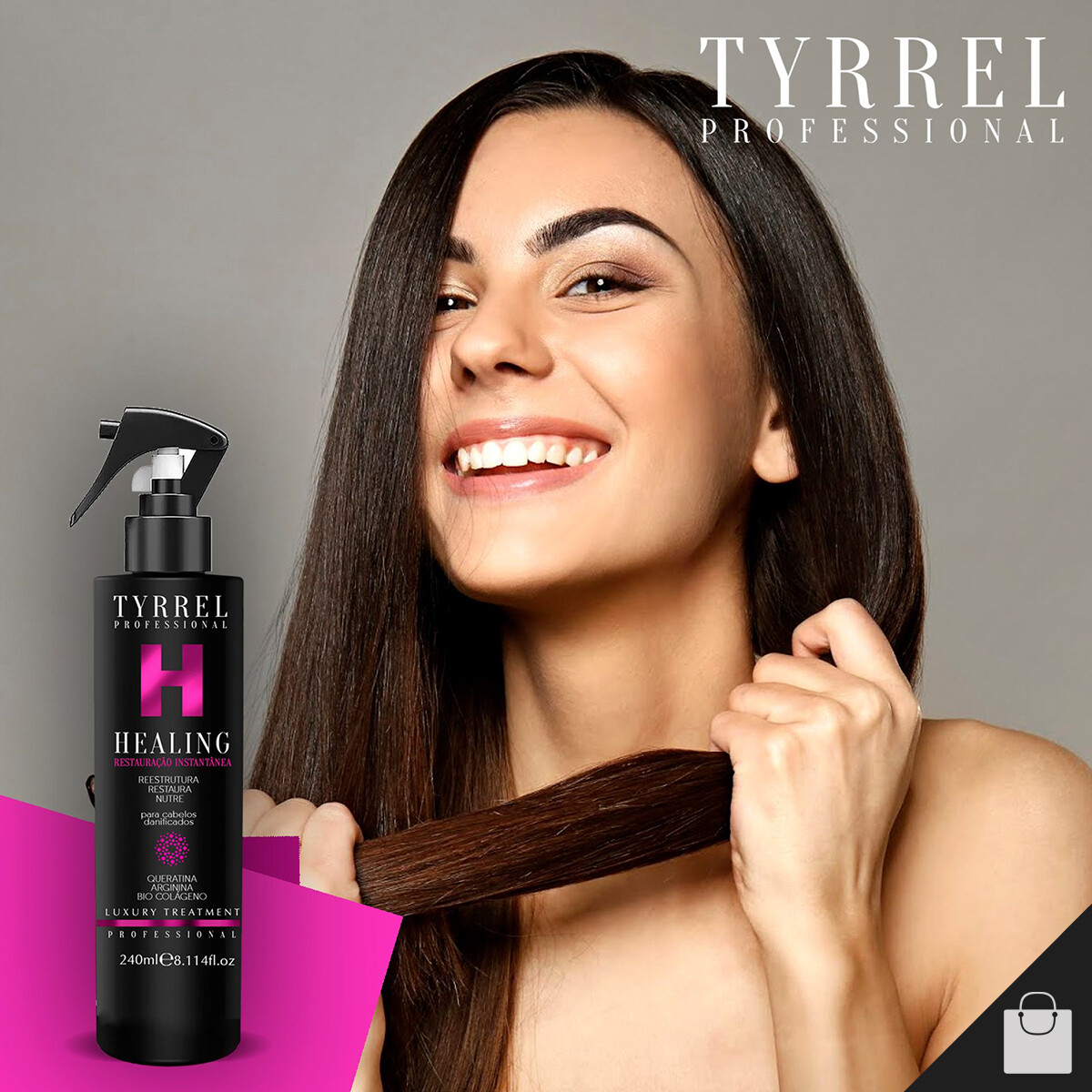 Tyrrel Healing Keratin Reconstruction Progressive Restoration Hair Treatment