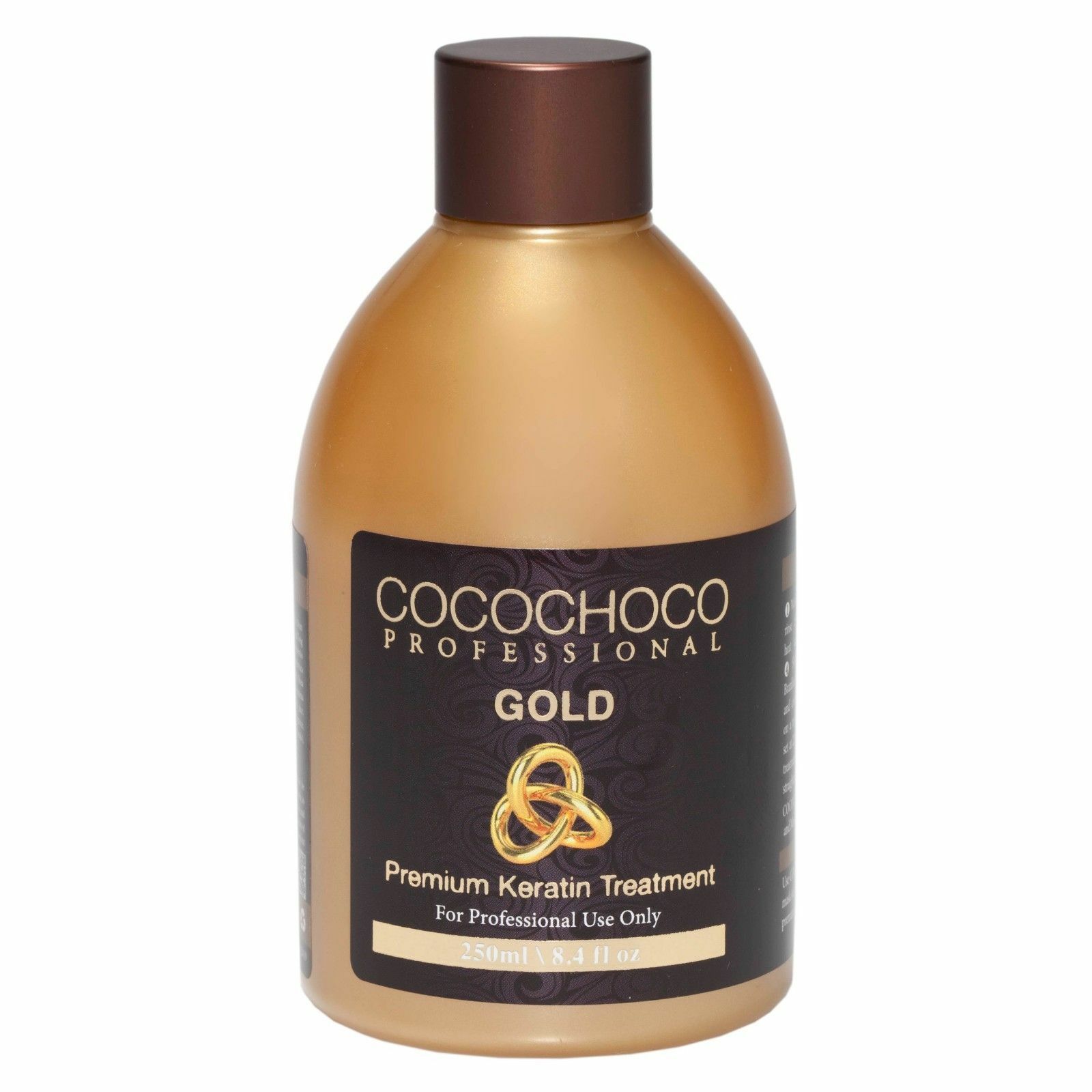 ❤❤ COCOCHOCO GOLD + ORIGINAL Keratin 2x250ml + SULPHATE FREE SHAMPOO 400ml Salon