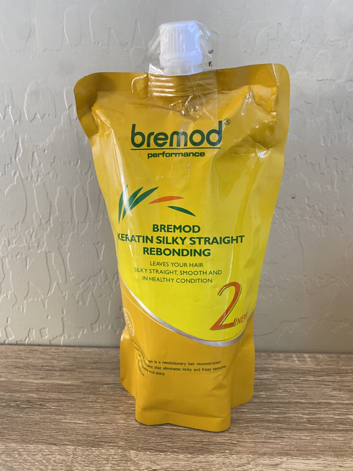 BREMOD Keratin Silky Straight Rebonding Set – For Professional Use Only