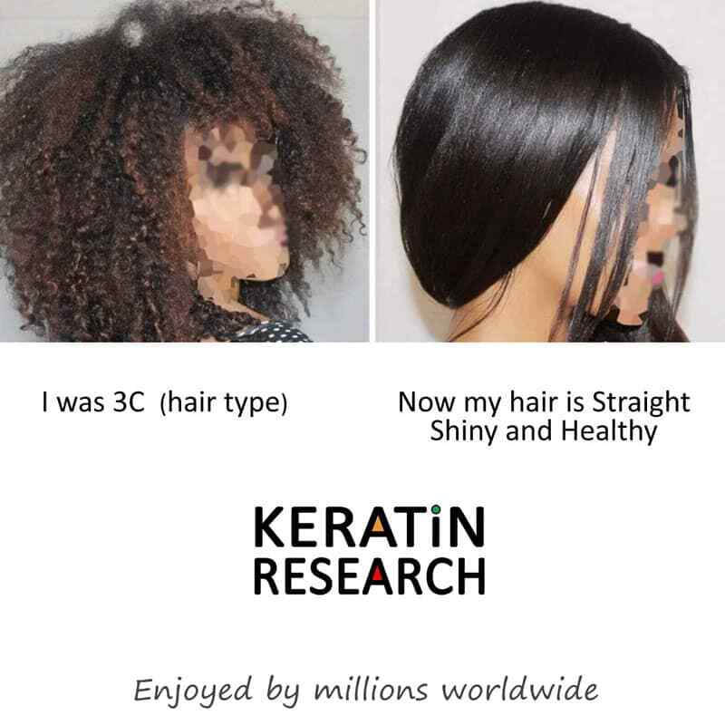 Gold Label 120ml kit Keratin Hair Treatment for Coarse curly Thick Hair