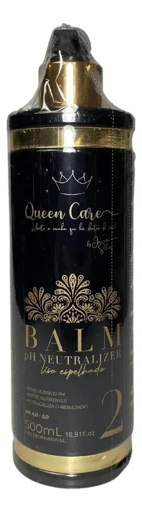 Donna Indiana Smooth Hair Volume Reducer Gloss Balm Mask QUEENCARE – 3 Products