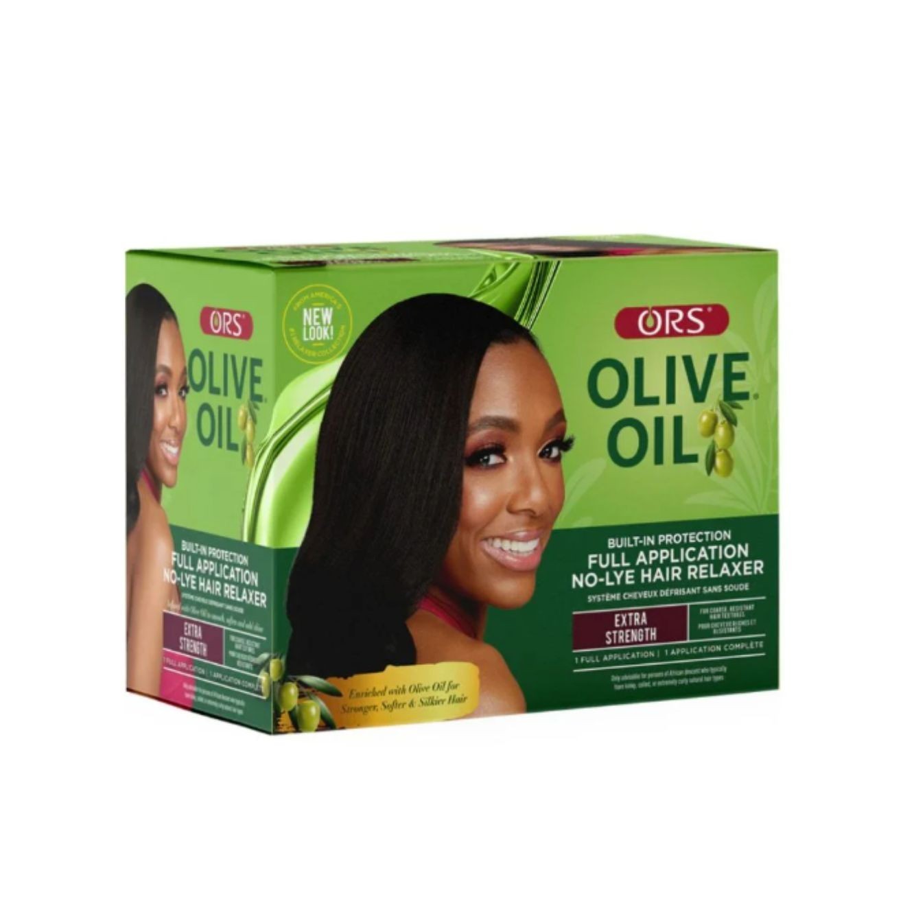 LOT OF 2 – Olive Oil Extra Strength Full-Application Hair Relaxer