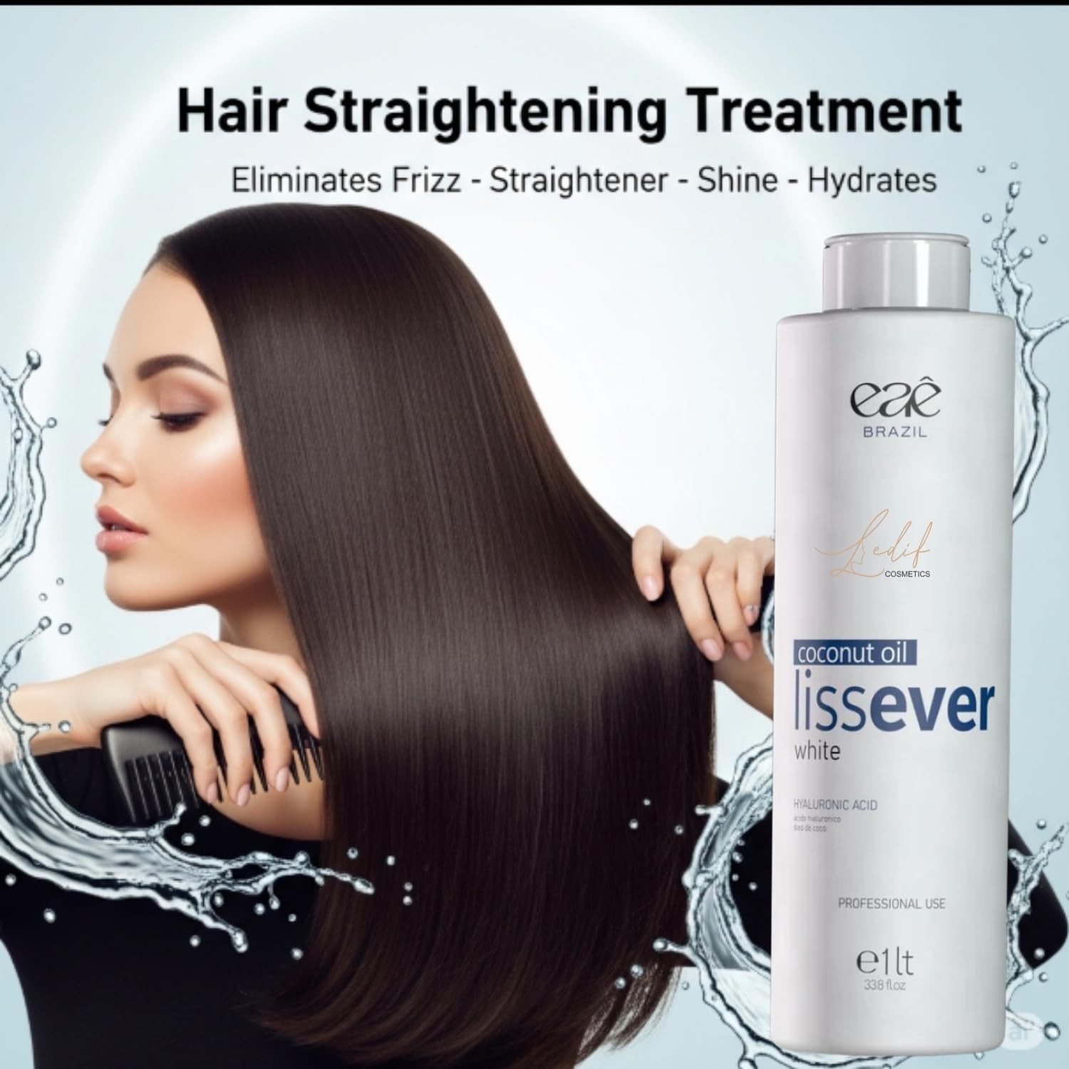 Eae Cosmetics Liss Ever White Sealant Progressive Brush, Professional Hair – 1L