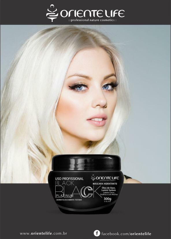 Oriente Life Black Platinum Hydrating Hair Mask, 300 g (10.14 oz)