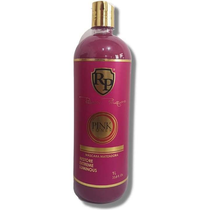 Robson Peluquero Pink Toner Treatment Rp Champagne Luminous Toning Hair-1L/34 Oz