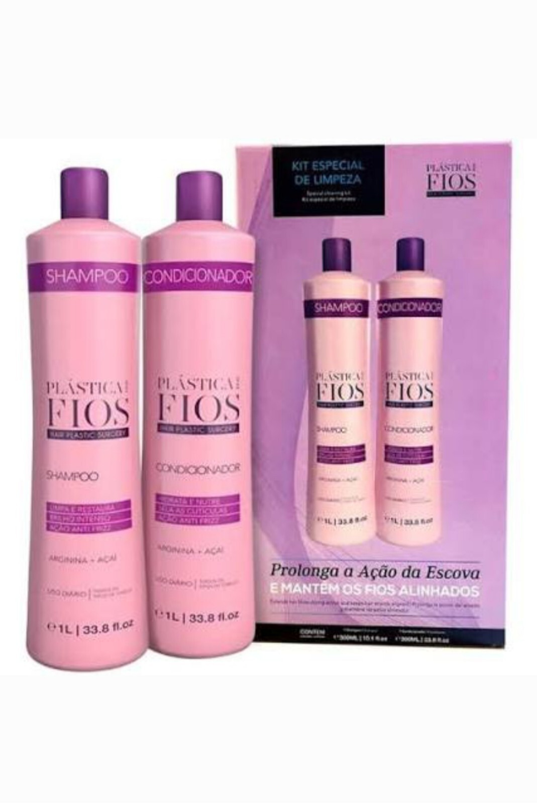 Cadiveu Plástica de Argila – Hair Treatment Mask with Keratin 2x500ml
