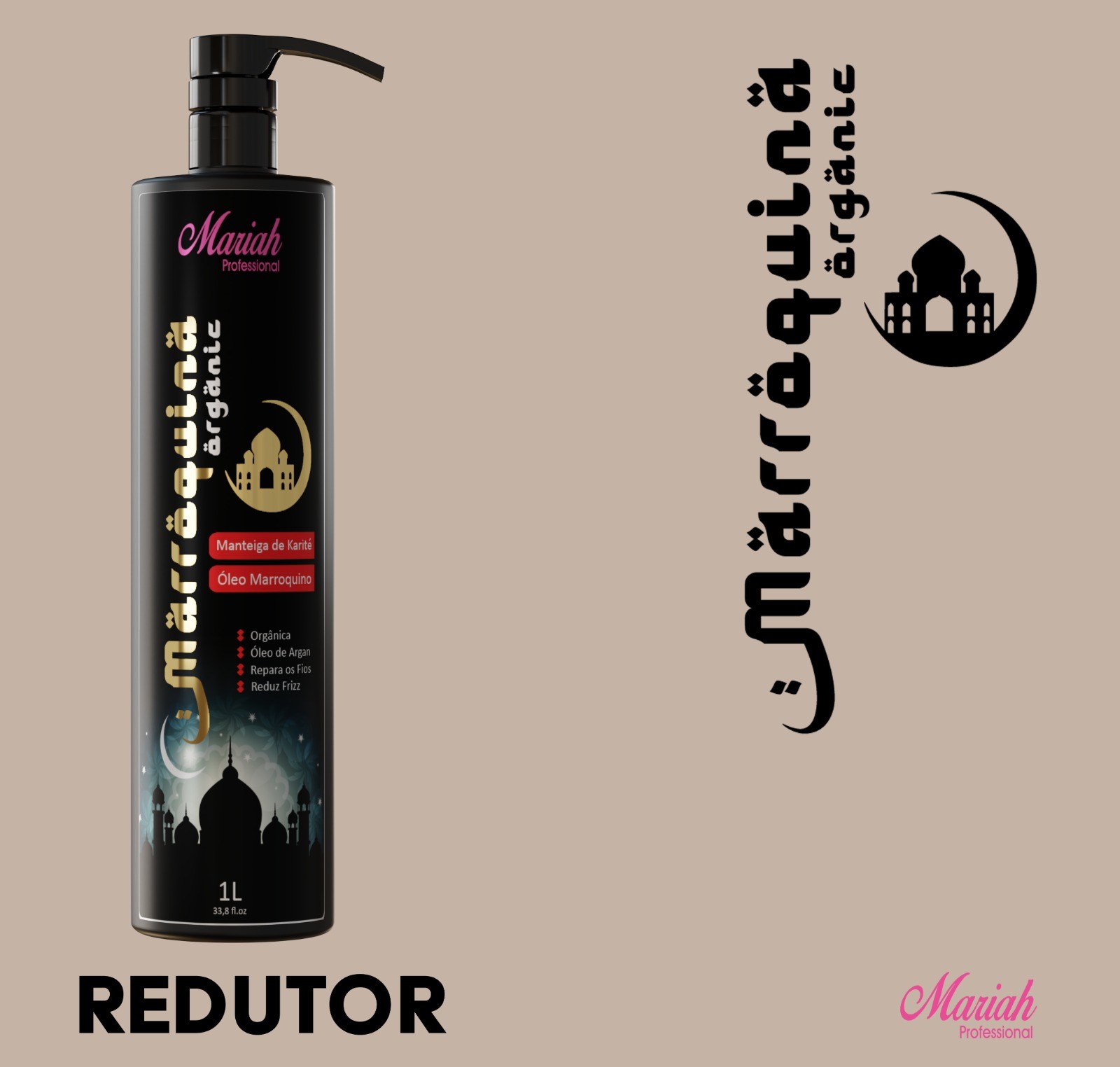 Professional Moroccan Keratin Hair Treatment 1L Argan Oil Shea Butter