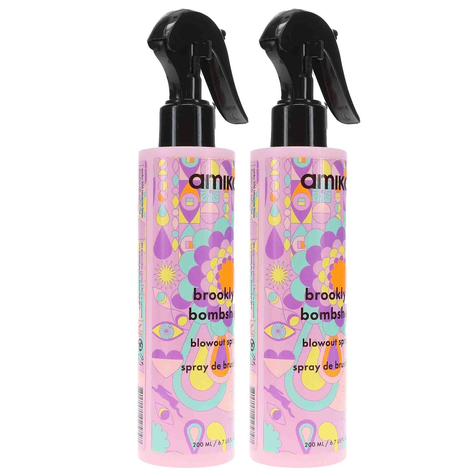 Amika Brooklyn Bombshell Blowout Spray 6.7 oz 2 Pack