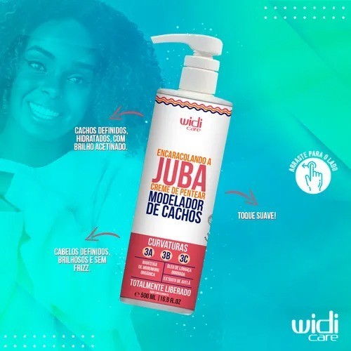 Widi Care Encaracolando a Juba Curls Modeler Curly Hair Combing Cream 500 mL