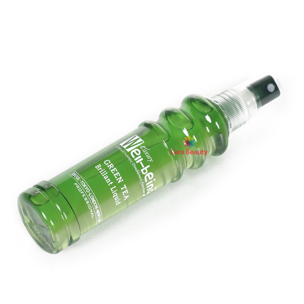Luxury Well-Being GREEN TEA Brillant Liquid 130ml / Soft hair and Rich Fragrance