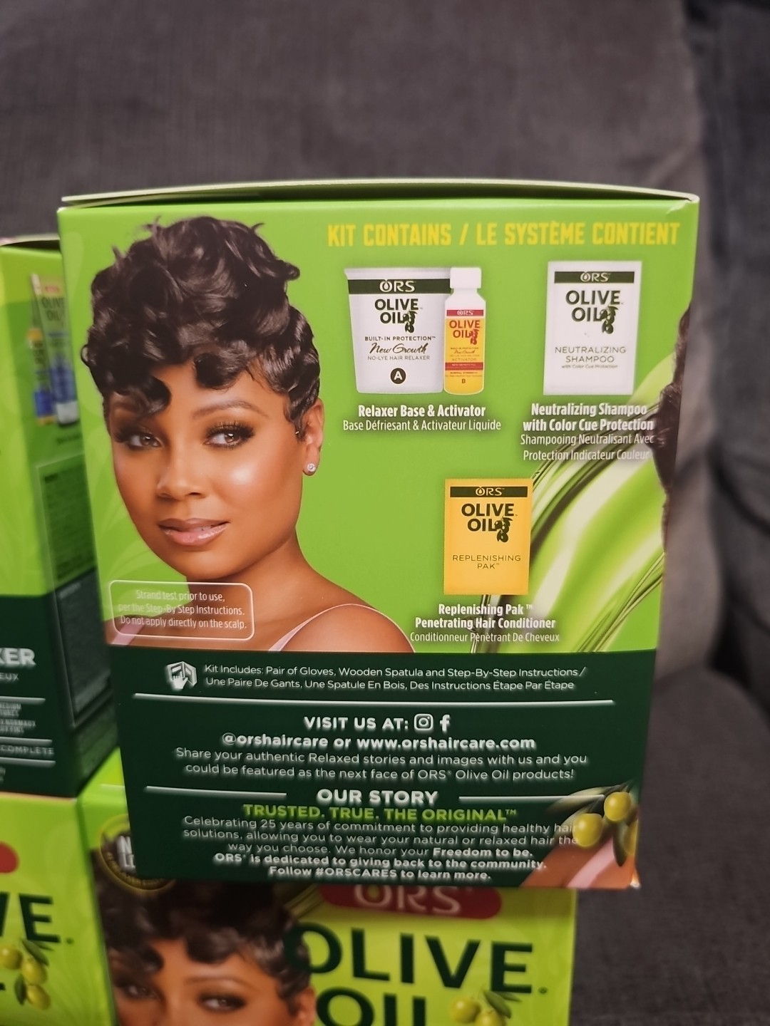 Lot Of 6 Olive Oil Built-in Protection New Growth No-Lye Hair Relaxer