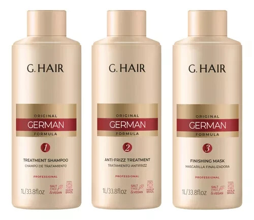 G.Hair Formula German / Professional Treatment Kit 3x1L /33.8 fl.oz