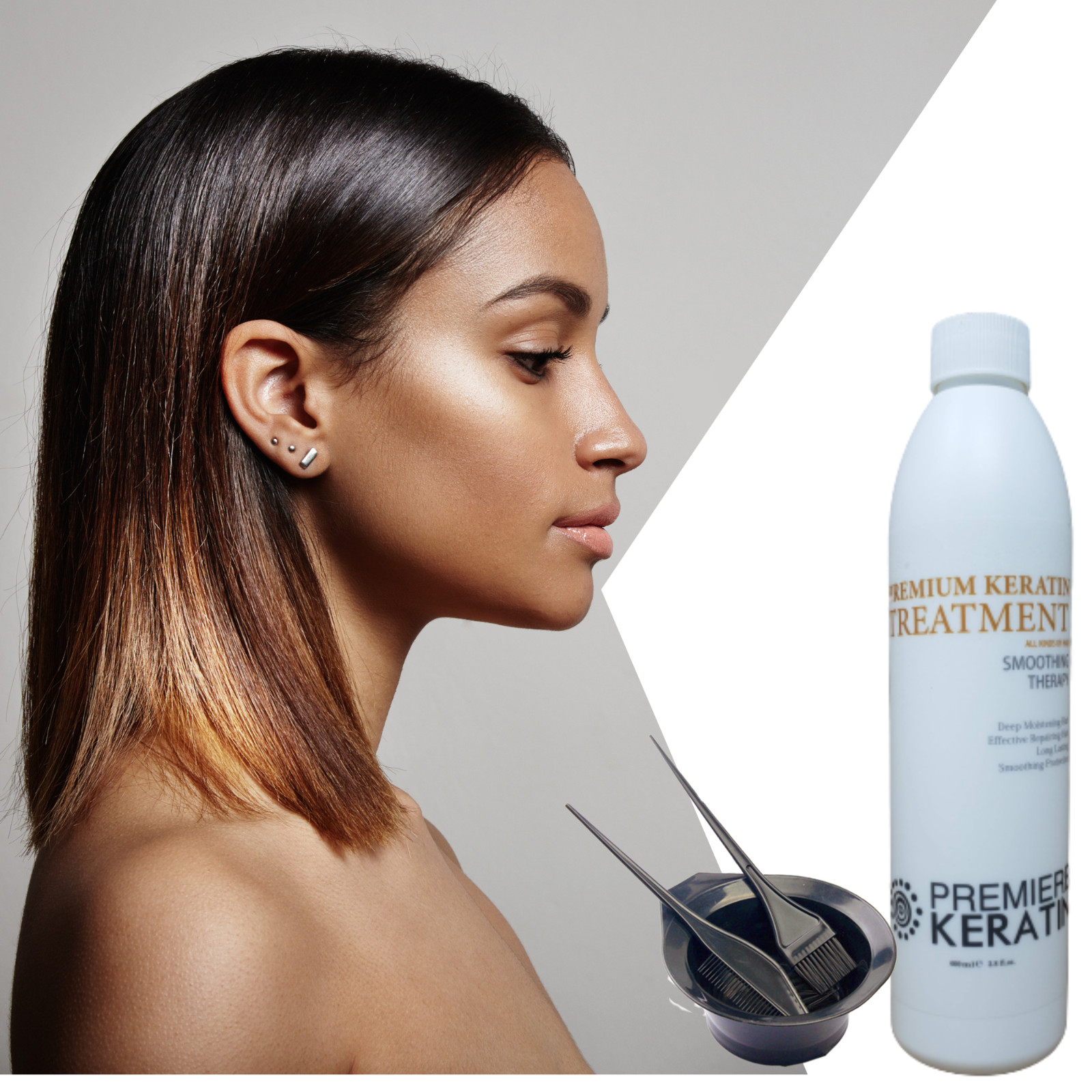 Complex Brazilian Keratin Treatment Professional Result Straighten Hair – 400ml