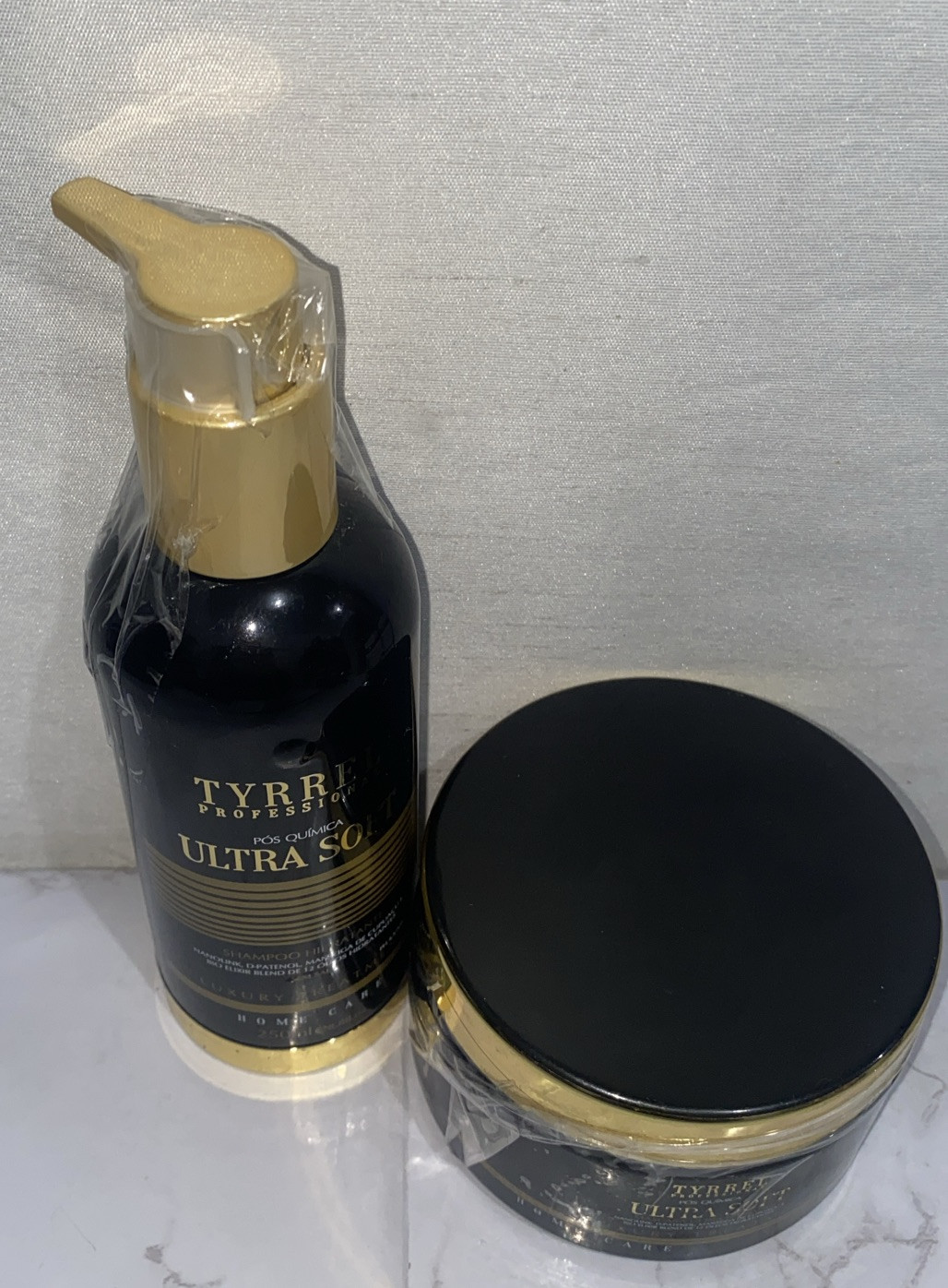 Tyrrel Professional Straightening Kit Shampoo & Mascara Ultra Soft (Hair Mask )