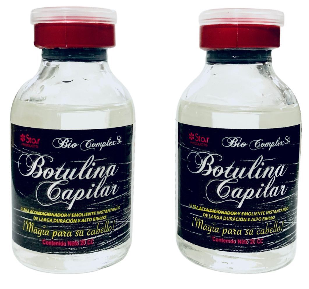 2 Bio Complex Botulina Capilar Treatment: Thickening, Prevents Gray, Hair Loss