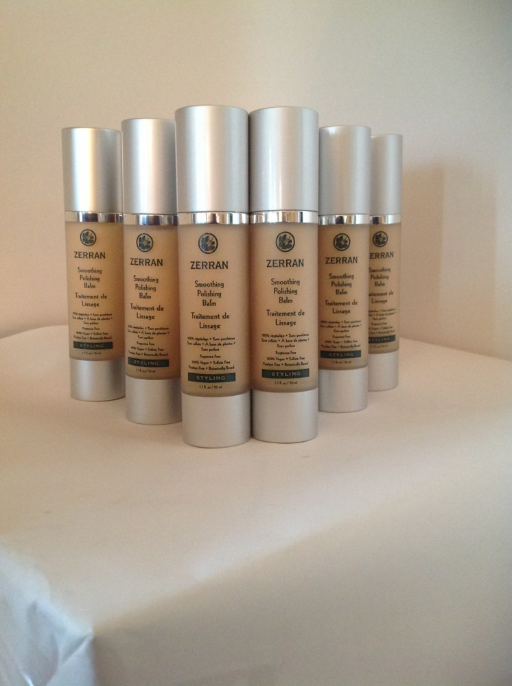 ZERRAN SMOOTHING POLISHING HAIR BALM 1.7 OZ 100% VEGAN ANTI-FRIZZ Unisex X12