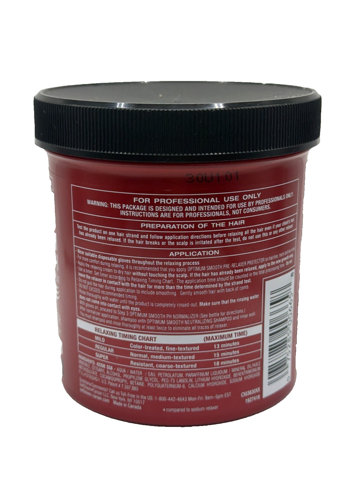 SoftSheen-Carson Professional Optimum Smooth Multi-Mineral Stpe 2 Straight 14 oz