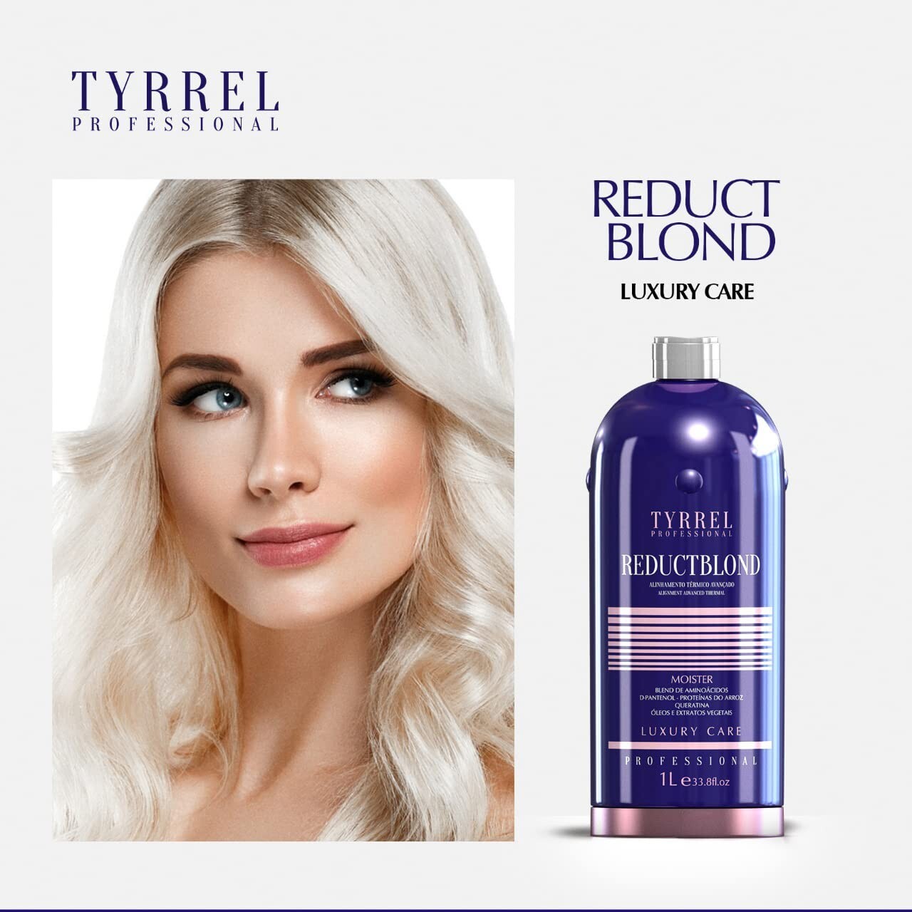 Tyrrel Reduct Blond Formaldehyde Free Progressive Brush for/Blondes 1L