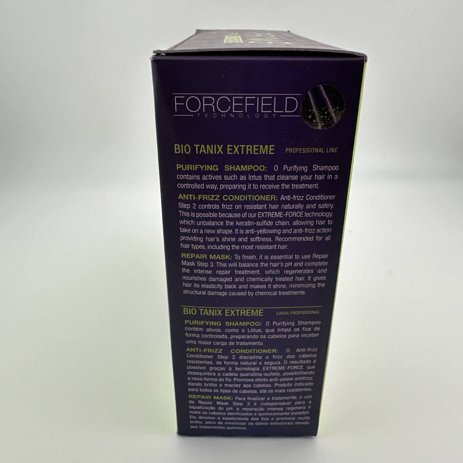 Bio Tanix Extreme Hair Streight Protein Tanino Acid Treatment 3x100ml Prime Pro
