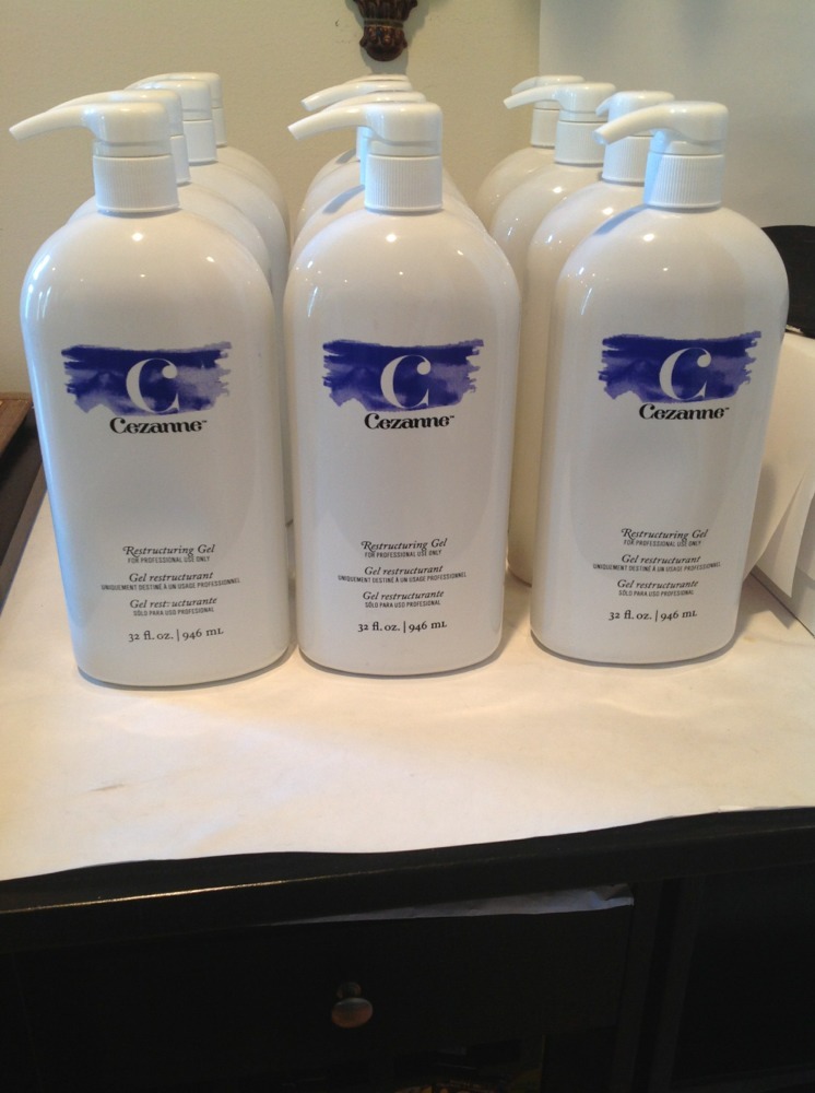 Cezanne Restructuring Gel 32oz LOT OF 12 – WOW