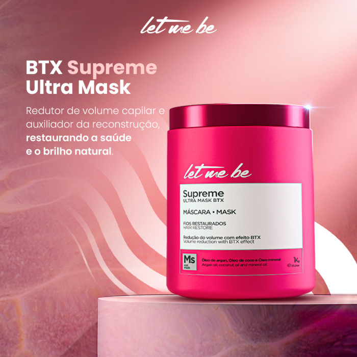 Let Me Be B-tox Supreme 1KG/Hair B-tox Anti-Frizz