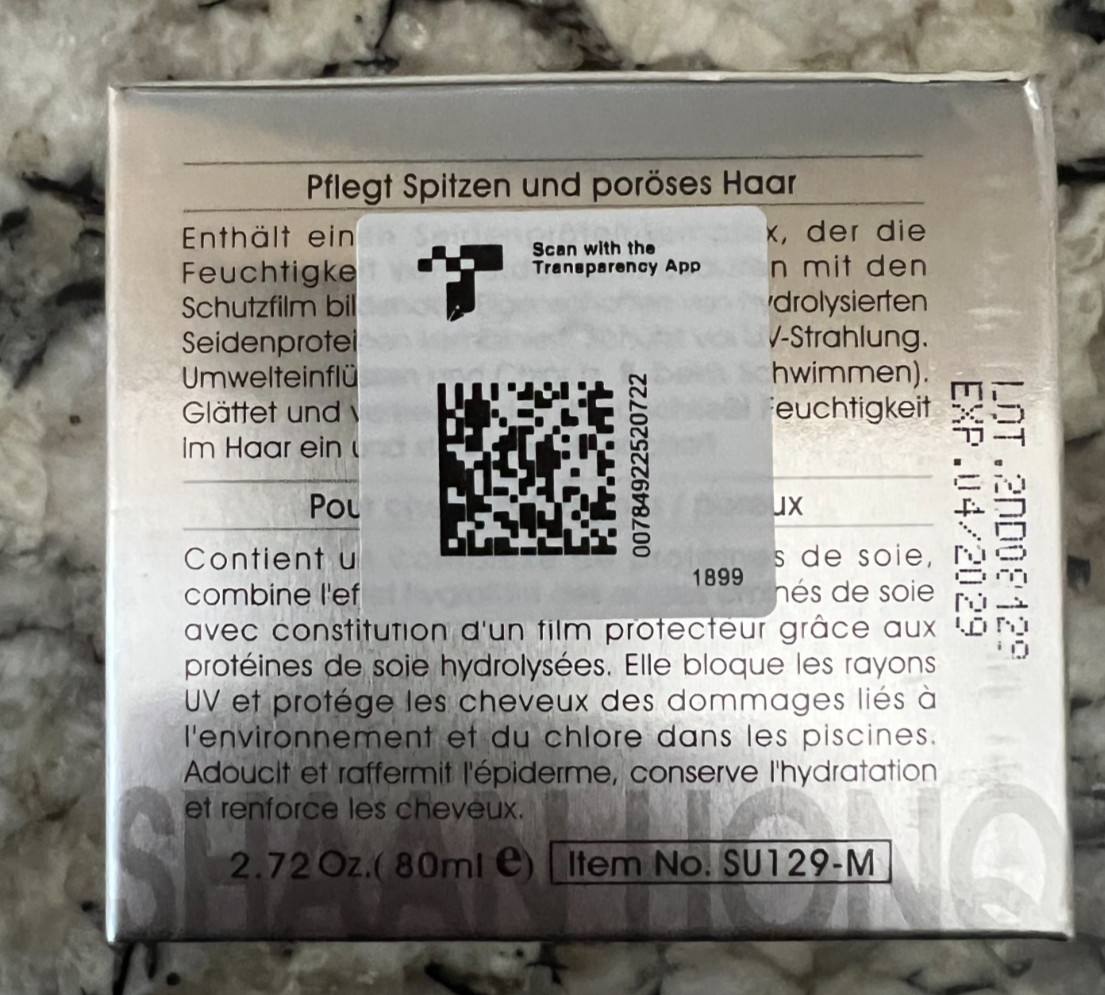 ORIGINAL NEW SH-RD Protein Cream Rosemary and D-Panthenol- FAST SHIPPING