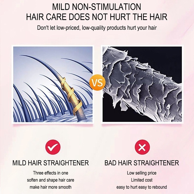 Keratin Treatment Hair Fast Smoothing Collagen Hair Straightening Cream Woman