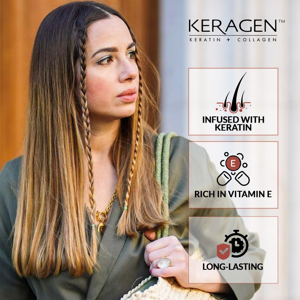 Brazilian Keratin Hair Treatment – Premium Straightener Cream, Sulfate-Free Anti