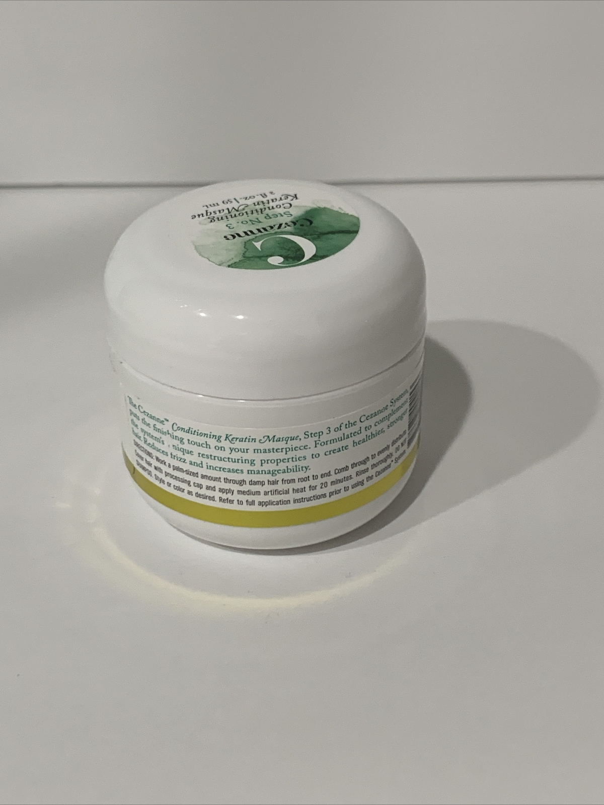 Cezanne Step NO. 3 Conditioning Keratin Masque 2 oz – TRAVEL SIZE – RARE