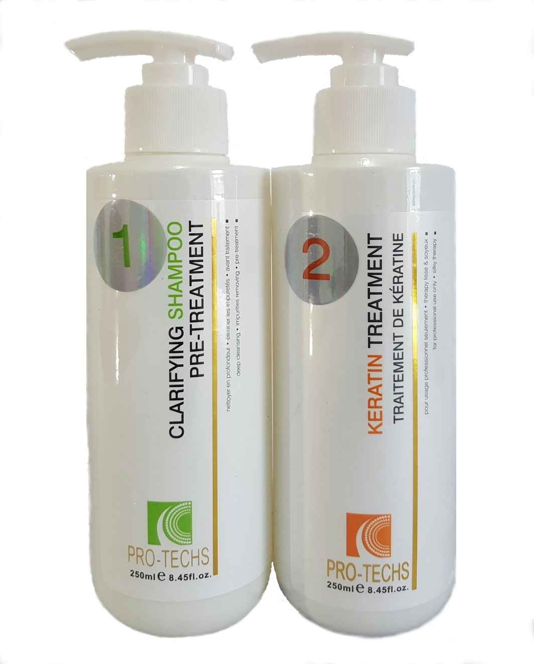 PRO-TECHS KERATIN – For All hair types. 8.45 oz