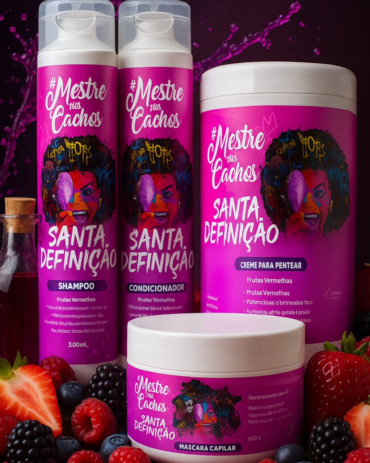 Holy Definition Kit: 3x300ml + 1kg – Master Of Curls Official Store