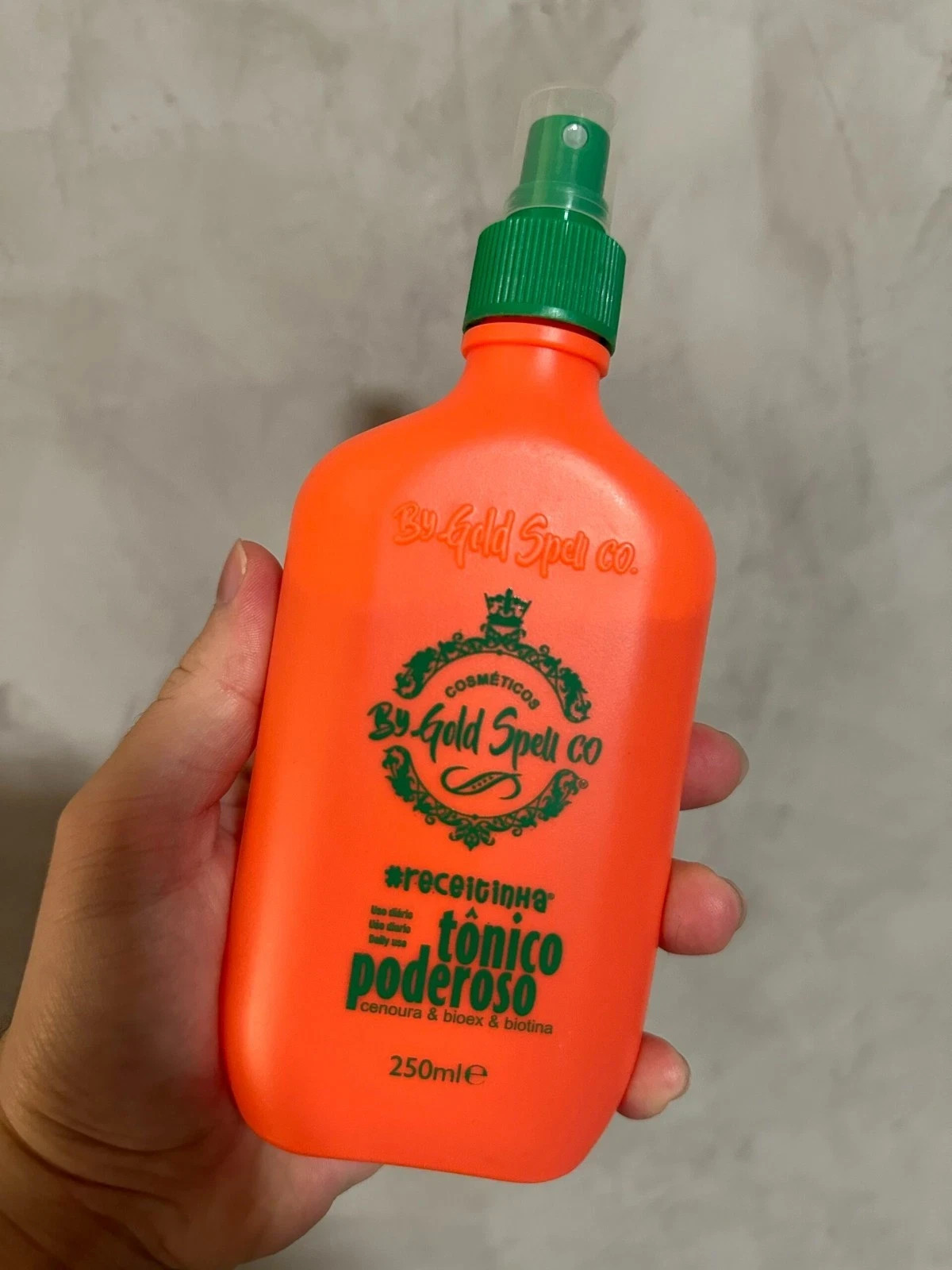 Gold Spell Powerful Hair Growth Tonic Anti Hair Loss Treatment 250mL
