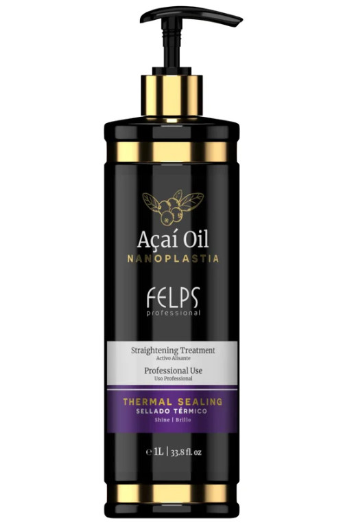 Felps Omega Zero Acai Oil Nanoplastia Thermal Sealing 33.8FL.OZ
