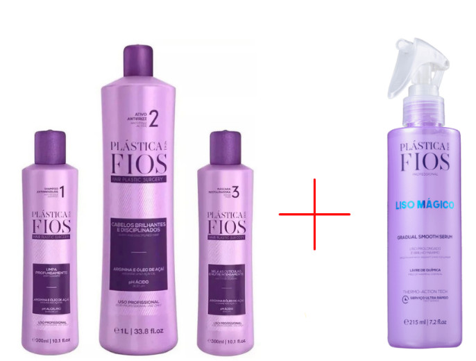 Cadiveu Plastica Dos Fios Brazilian Keratin Hair Treatment Choose Your Kit