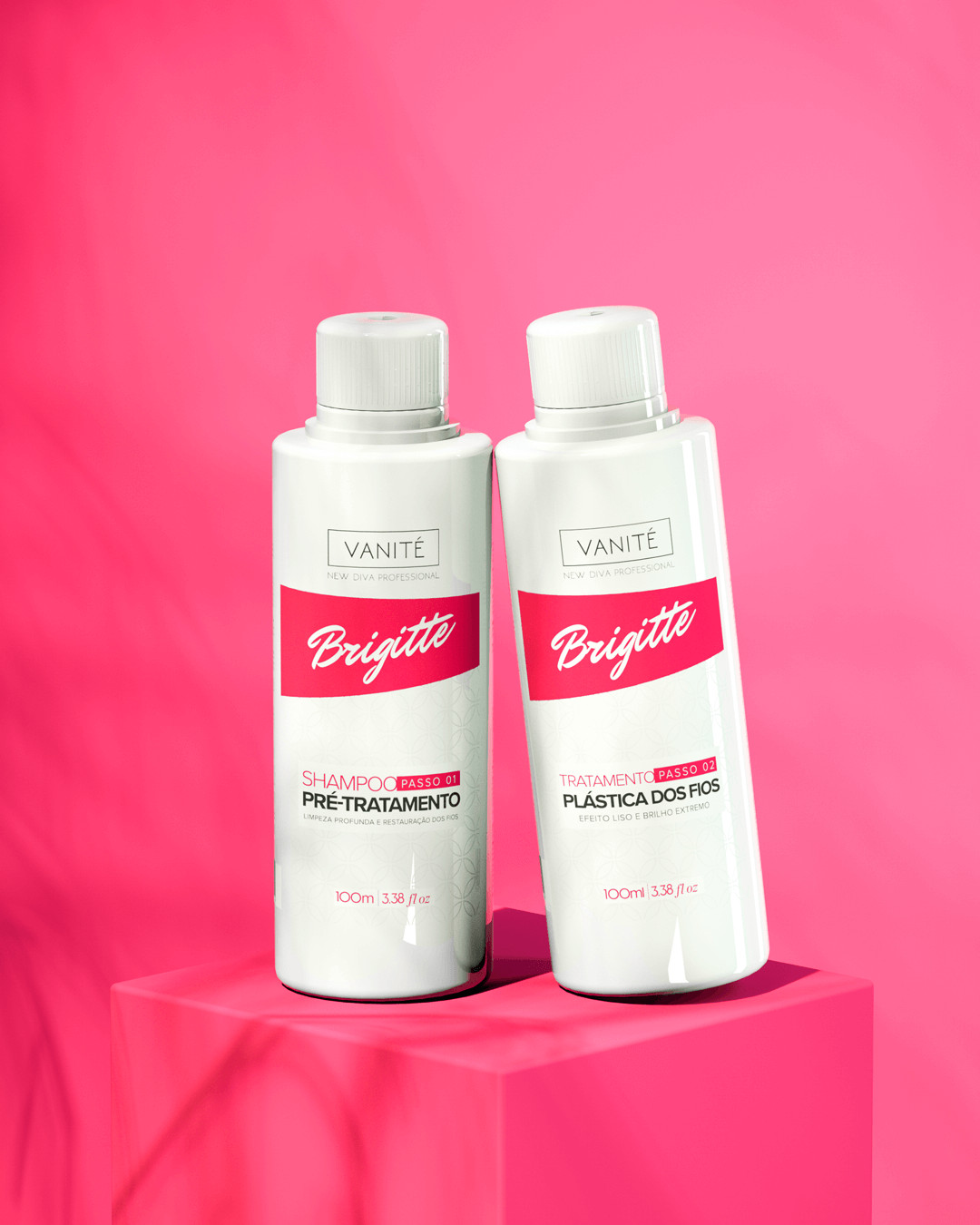Kit – 1 unit Brazilian Keratin Brigitte + 1 unit Shampoo Brigitte | For All Hair