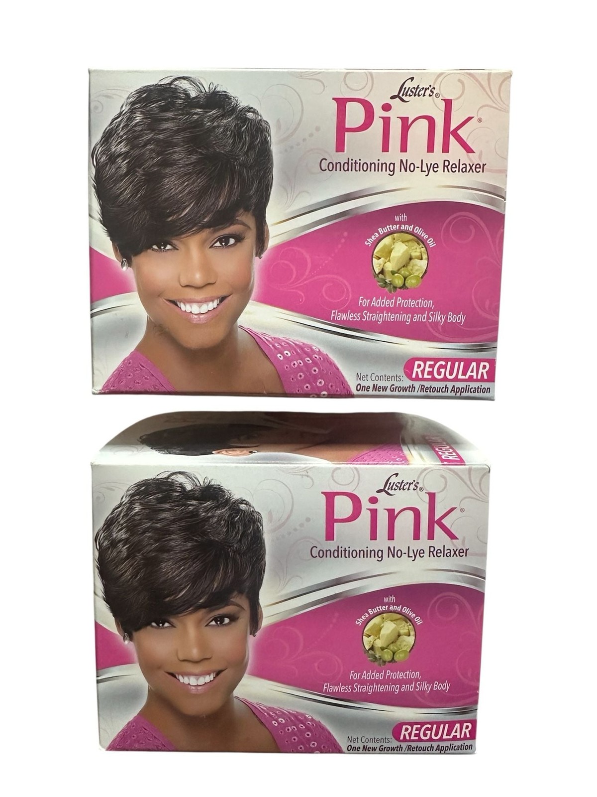 Luster’s Pink Conditioning No-Lye Relaxer Regular Strength 2-Pack