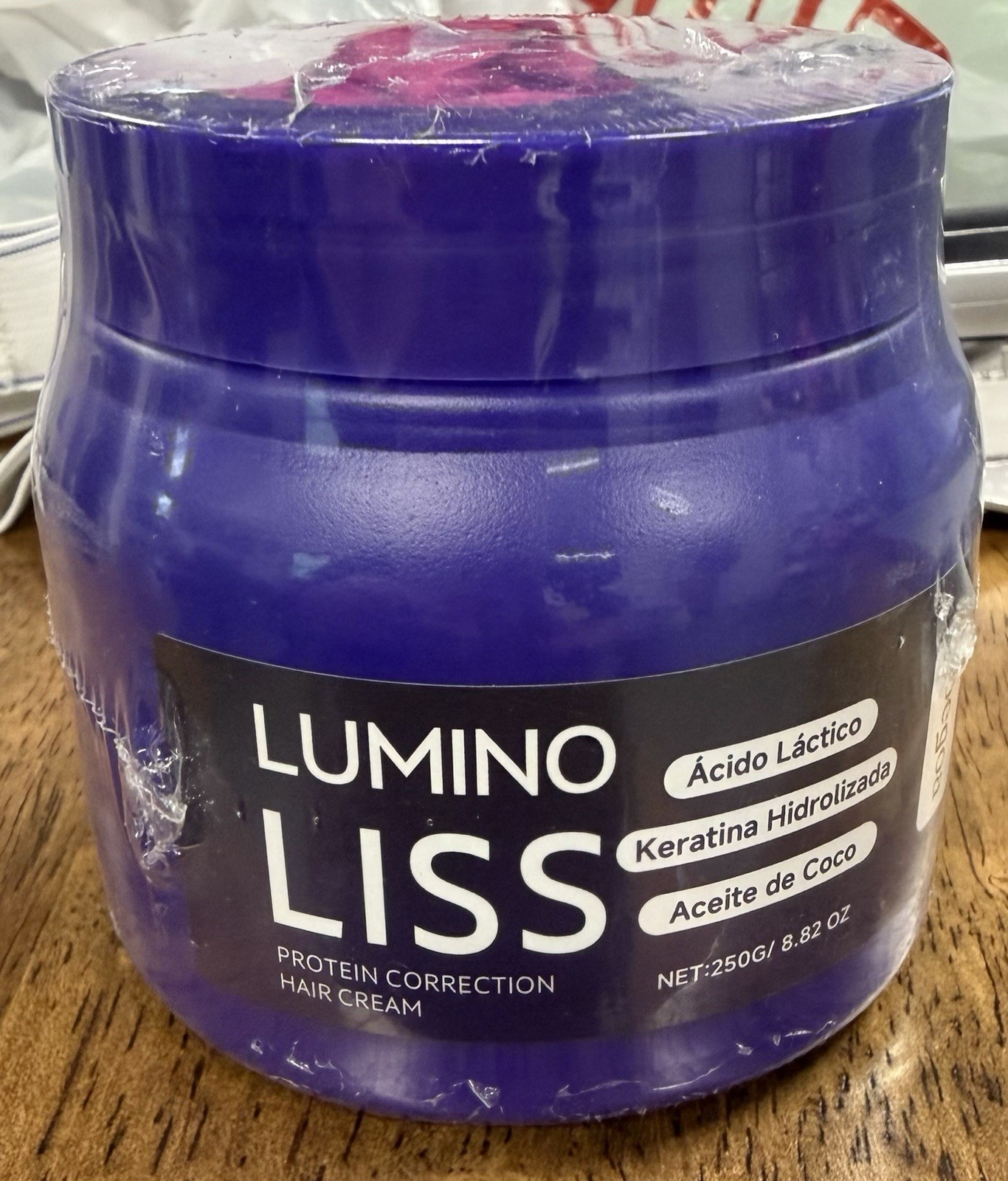 Lumino Liss Protein Correction Hair Cream 8.82 Oz Sealed FREE SHIPING USA