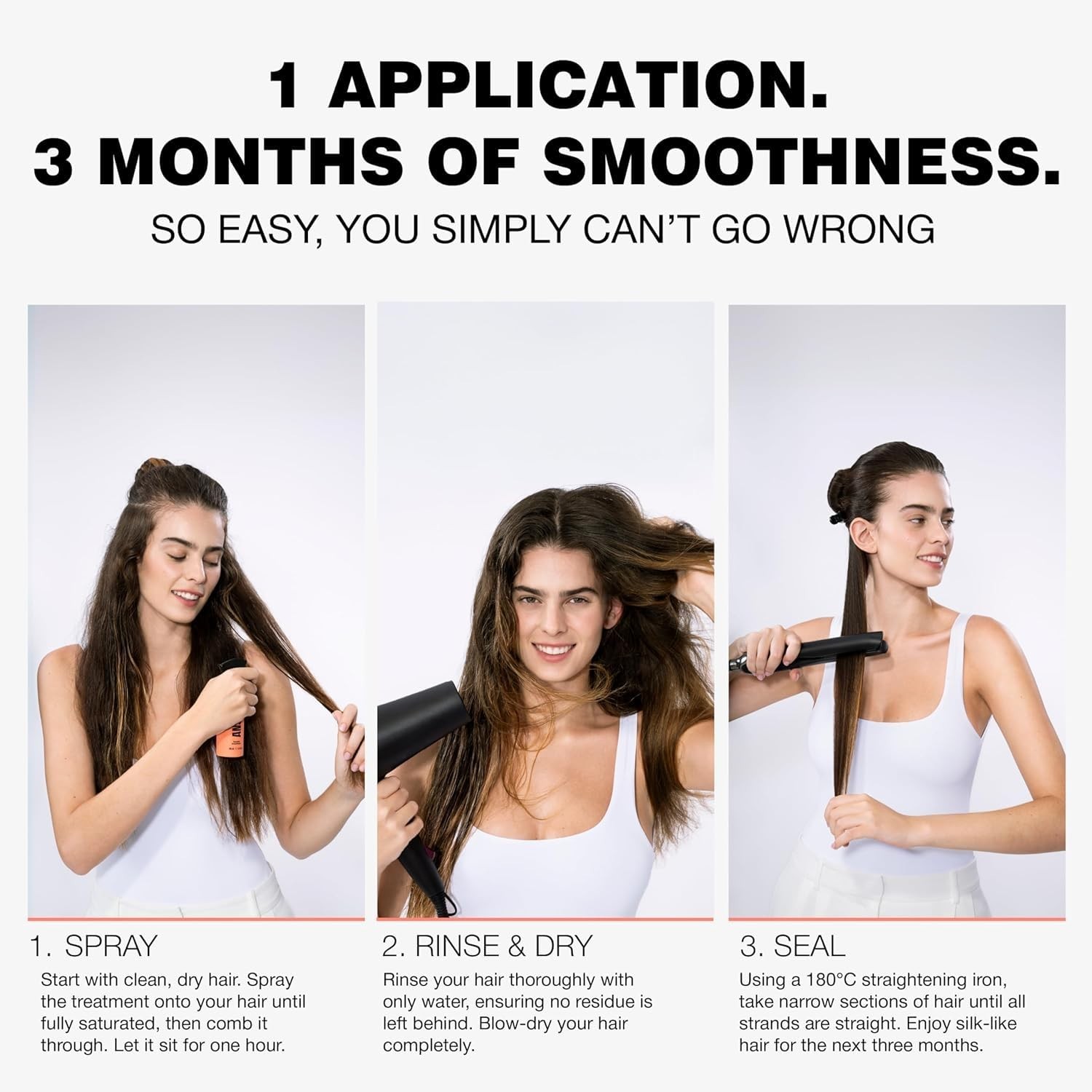 ANSWR At-Home Brazilian Keratin Hair Treatment – 3.4 Fl Oz