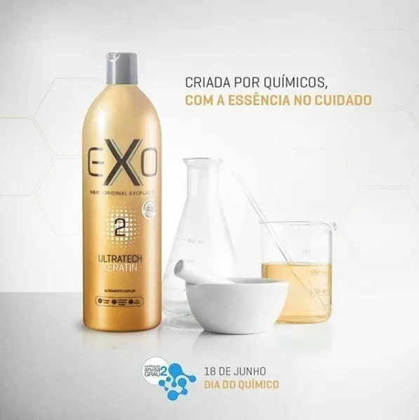 Exo Hair Professional Ultratech Exoplasty Step 2 hair volume reducer 1L