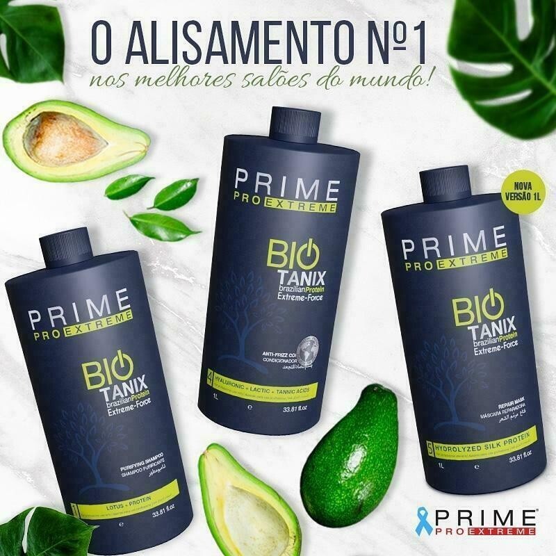 Bio Tanix Prime Pro Extreme Queratina Brasileira Kit Sem Formol Autêntico