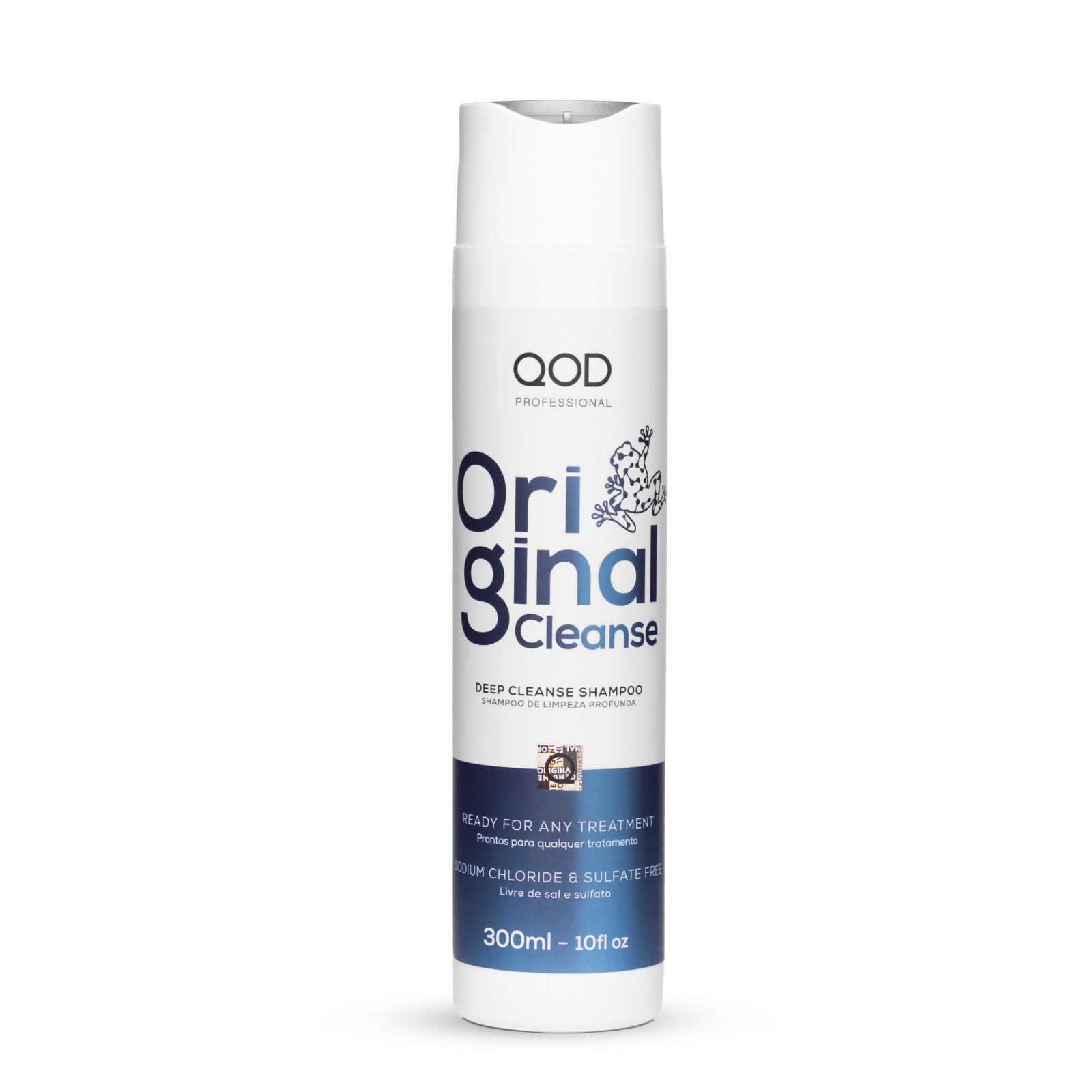 QOD PRO ORIGINAL CLEANSE SHAMPOO 300ML PRETREATMENT BRAZILIAN SMOOTHENING