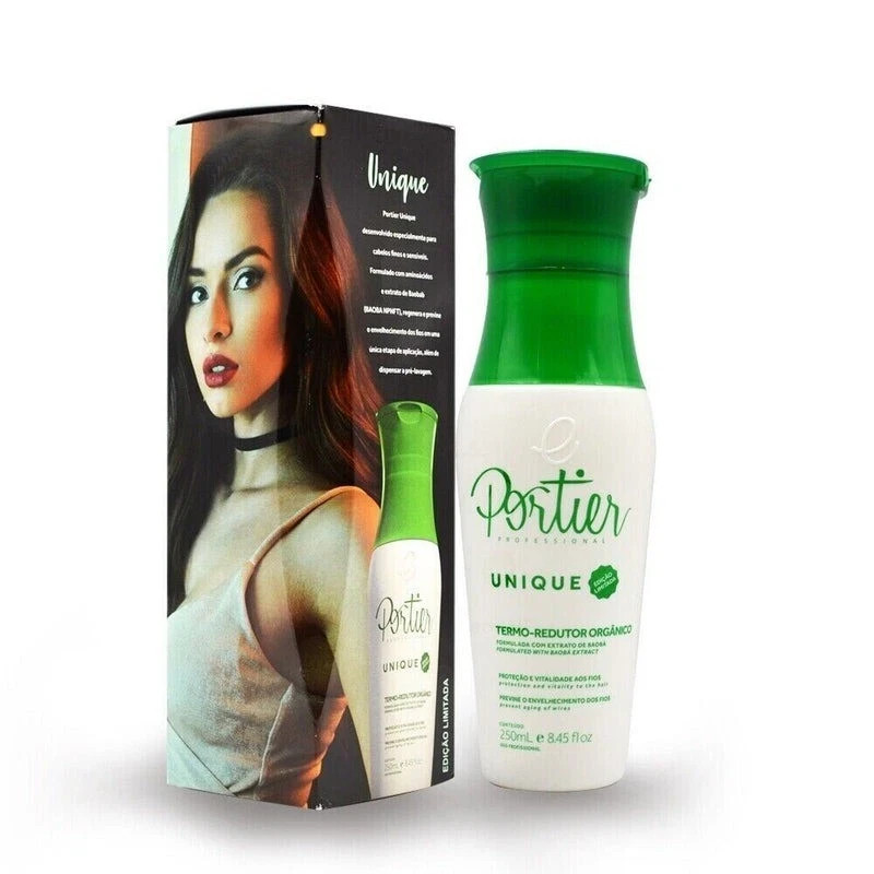 Portier Unique Organic 250ml – Formaldehyde Free Brazilian Keratin Smoothing