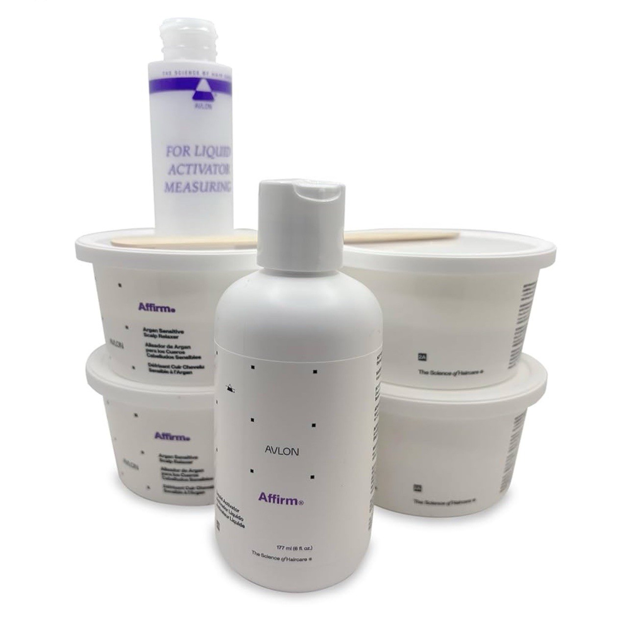 Avlon Affirm Sensitive Scalp Conditioning Relaxer (4 Single Applications)