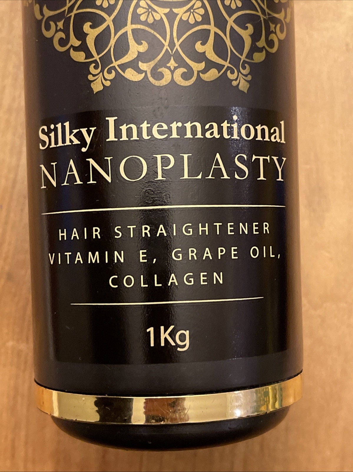 Silky International NANOPLASTY hair Straightener Vitamin E, Collagen, NEW NO BOX
